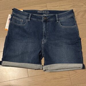 Size 16 Parasuco Women's Blue Denim Shorts